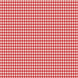 CHE30101 Houndstooth Rouge -Checkered Elements åȥ100% 