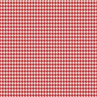 CHE30101 Houndstooth Rouge -Checkered Elements åȥ100% 