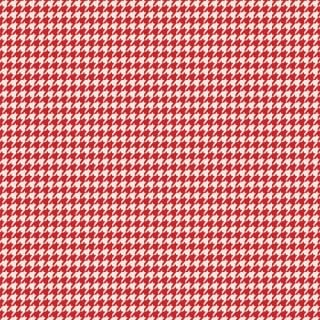 CHE30101 Houndstooth Rouge -Checkered Elements åȥ100% 