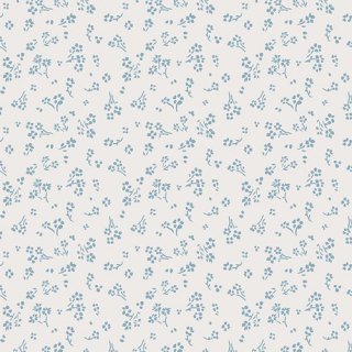 TBL89506 Sprinkled Florets Cloud -True Blue ڥå åȥ100% 