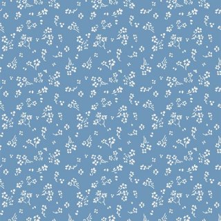 TBL89510 Sprinkled Florets Sky -True Blue ڥå åȥ100% 