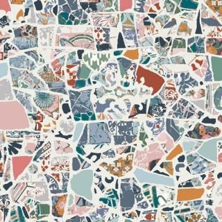 <img class='new_mark_img1' src='https://img.shop-pro.jp/img/new/icons3.gif' style='border:none;display:inline;margin:0px;padding:0px;width:auto;' />BRC-98213 Trencadis Tapestry -Barcelona åȥ100% 