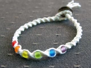 bracelet - LGBTsとAllyのためのレインボーカラーアクセサリー