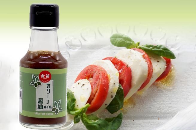 オリーブオイル醤油 - 商品＆お買物 | 笛木醤油「金笛」: FUEKI SYOYU