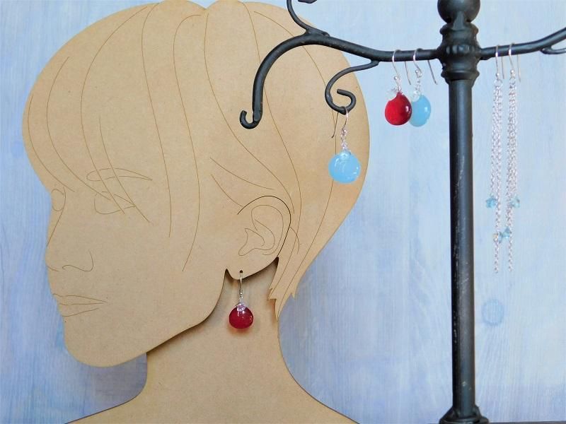 織姫彦星ピアス.イヤリング ピアス（フック・チェーン