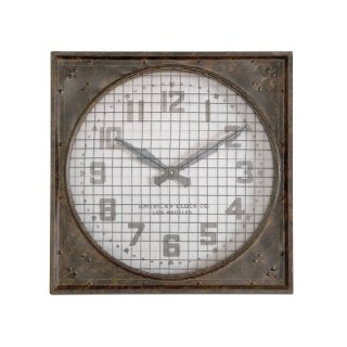 Warehouse Clock w/ Grill
