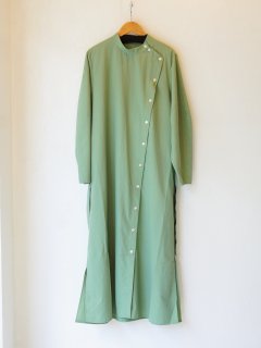 HeRIN.CYE(へリンドットサイ) / Long gown dress (GREEN)  21AW