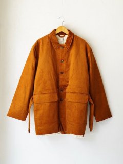 CAMIEL FORTGENS (カミエル フォートへンス)「12.09.15 70’s PUFFED JACKET WOVEN DOWN COT CORD」21AW CARAMEL 