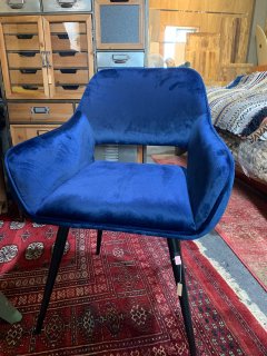 <img class='new_mark_img1' src='https://img.shop-pro.jp/img/new/icons50.gif' style='border:none;display:inline;margin:0px;padding:0px;width:auto;' />Chair with Armrest San Francisco Blue