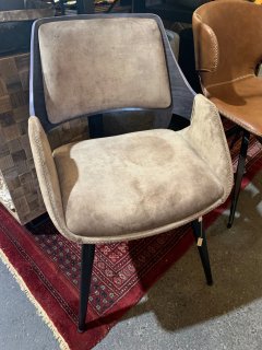 Chair with Armrest Sharona Champagne