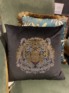 Cushion Tiger Face 45x45cm