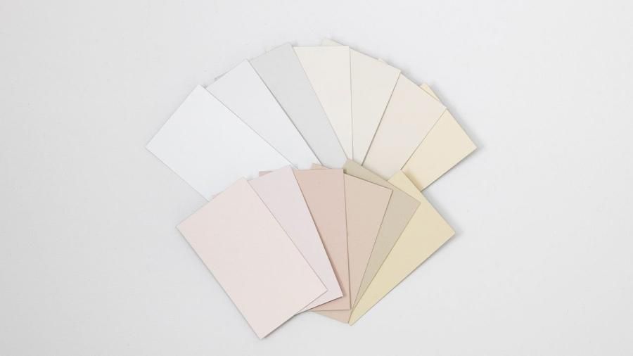 色見本セット＜ニュアンスホワイト＞ 送料込（郵送）TAKARATORYO