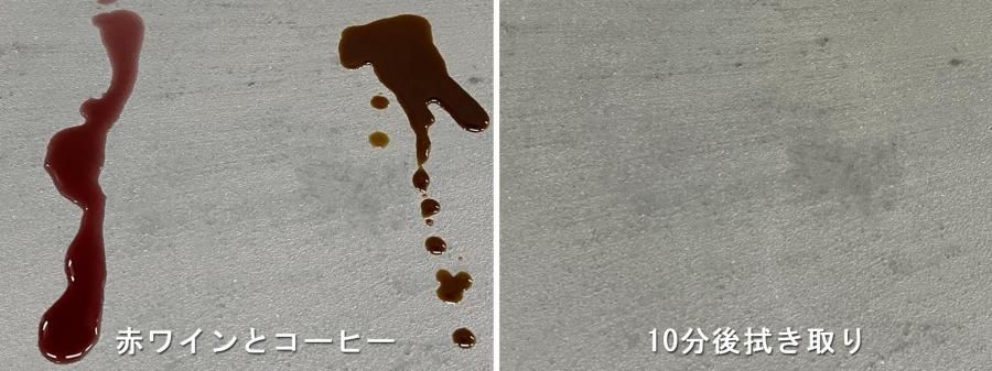 赤ワインとコーヒー