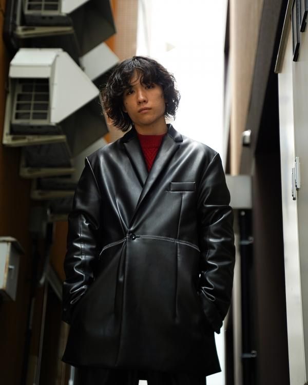 SHINYAKOZUKA PETER ブラック テーラードジャケット　美品 SHINYAKOZUKA(シンヤコズカ)のPETER(ジャケット)の通販サイト