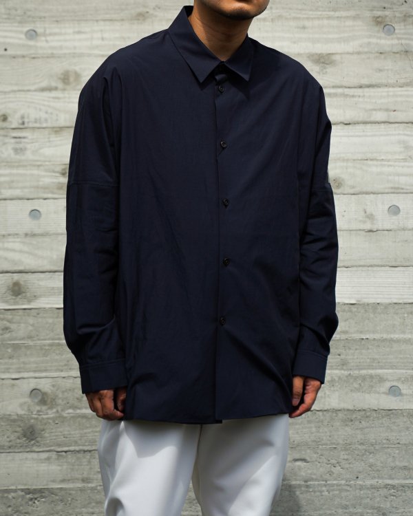 ESSAY [21AW] “BALLON SHIRT” -DARK NAVY- SOBO STORE 蒼氓札幌公式