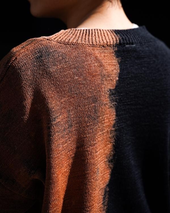 SHINYA KOZUKA LEAKED JUMPER シンヤコヅカ ニット SHINYAKOZUKA（シンヤコズカ）のLEAKED JUMPER（ニット）の通販