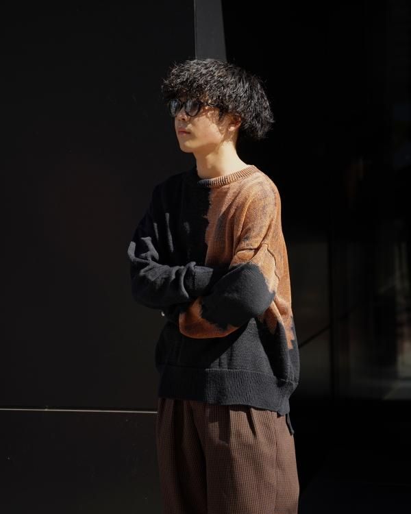 SHINYAKOZUKA LEAKED JUMPER ニット スウェット SHINYAKOZUKA（シンヤコヅカ）の「【SHINYAKOZUKA】 LEAKED