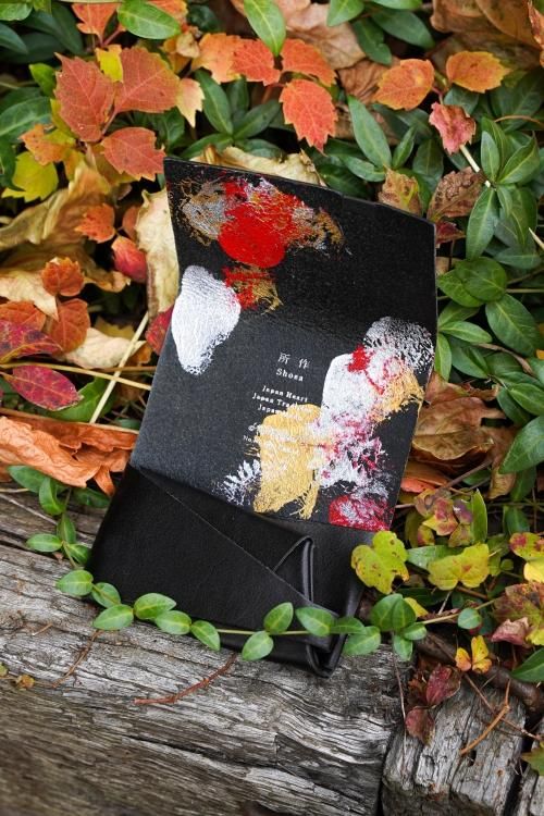 所作ブラックレザーコインケース 所作 “COIN CASE” -BLACK×金魚- SOBO STORE 蒼氓札幌公式通販サイト