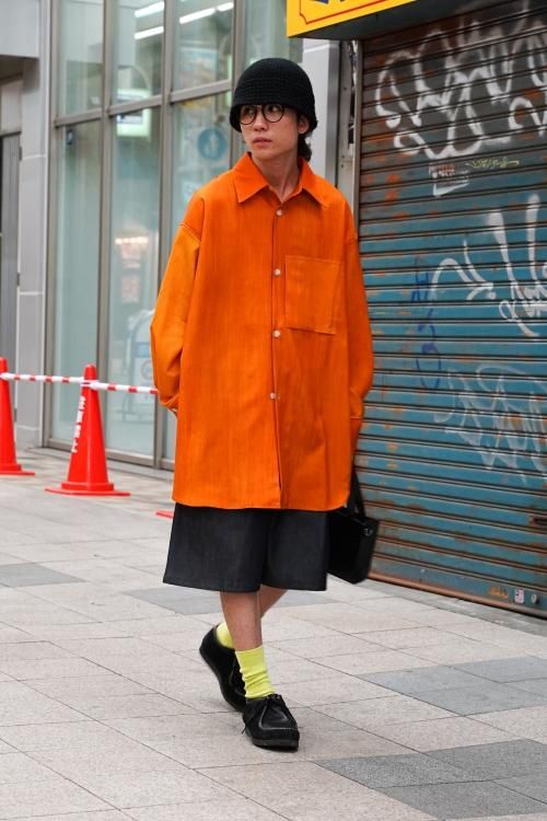 SHINYA KOZUKA HOODED オレンジ M 169413705_o3.jpg?