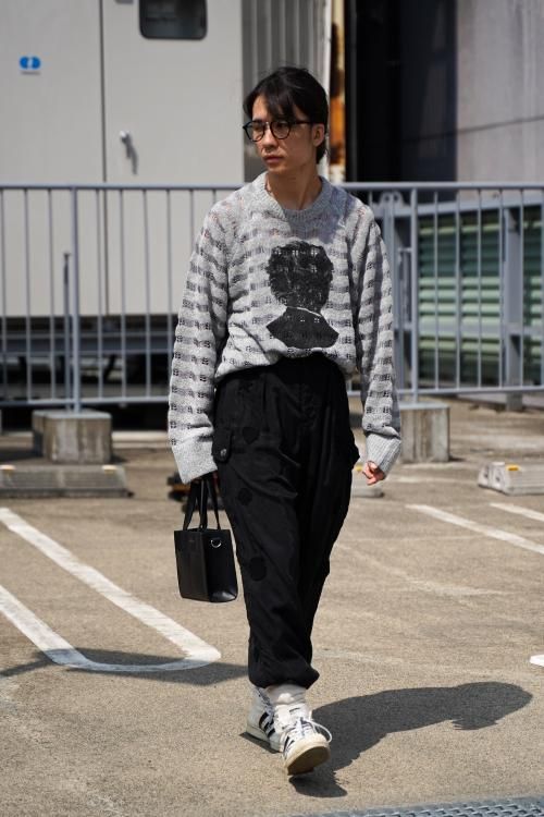 MASU 22aw SILENT OFFICER SHIRT 48 MASU / ANGEL HALF SLEEVE SHIRT