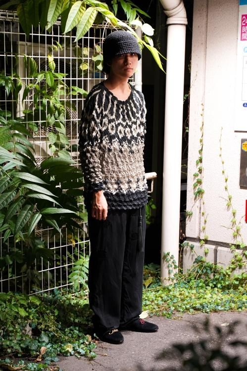 MASU（エムエーエスユー） [22AW] “POPCORN NORDIC SWEATER” -MOCHA