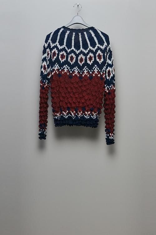 MASU（エムエーエスユー） [22AW] “POPCORN NORDIC SWEATER