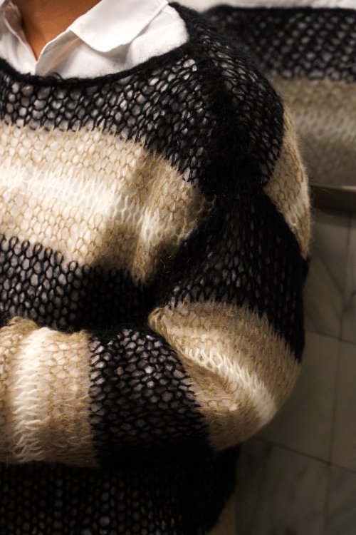 史上最も激安 SYUMAN SYU. 22AW Mohair Knit pullover ecousarecycling.com