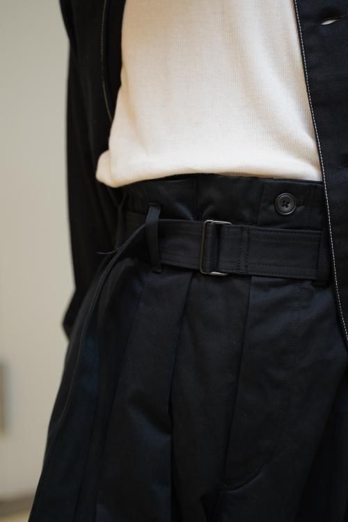 ESSAY [22AW] “ HAKAMA SLACKS” -BLACK- SOBO STORE 蒼氓札幌公式通販 ...