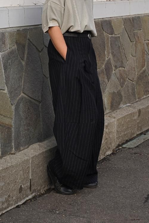 SHINYAKOZUKA [23SS] “BAGGY” -PIN STRIPE- SOBO STORE 蒼氓札幌