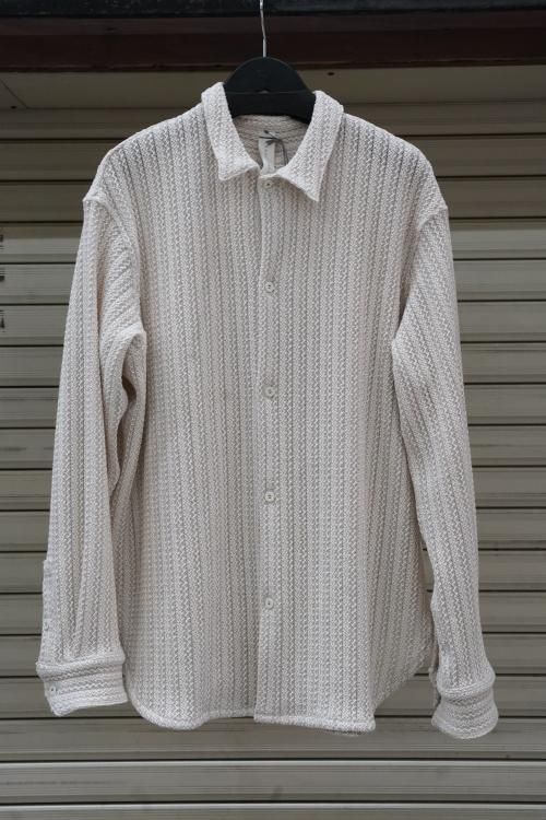 【SHINYAKOZUKA】ナイトユニフォーム シャツ シンヤコズカ 23aw SHINYAKOZUKA [23SS] “NIGHT UNIFORM TROUSERS” -SCRIBBLE- SOBO