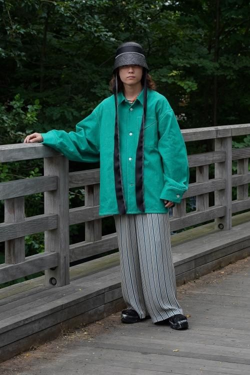 SHINYAKOZUKA [23SS] “A SLIT” -MALACHITE- SOBO STORE 蒼氓札幌