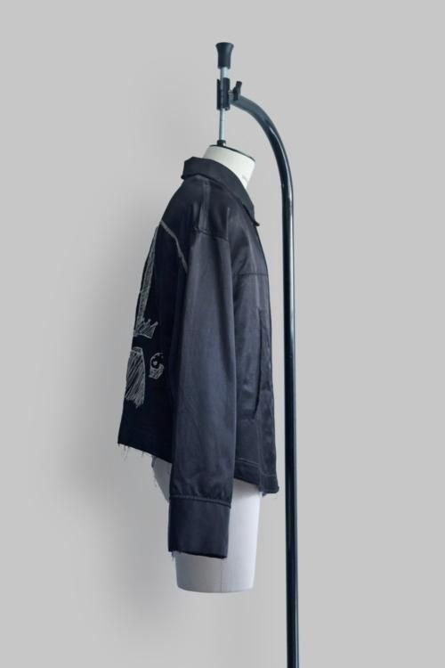 SHINYAKOZUKA [23SS] “FABLE ZIP JK” -BLACK- SOBO STORE 蒼氓