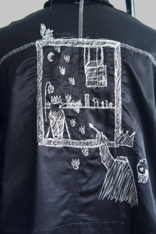 SHINYAKOZUKA(シンヤコズカ)のFABLE ZIP JK WITH PAINTING