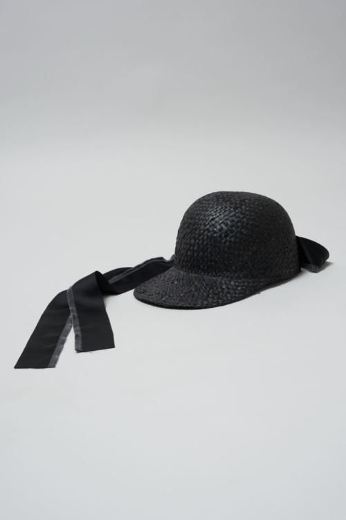 シンヤ コヅカ DEEP SUNSHADE with キジマ タカユキ 麦わら SHINYAKOZUKA(シンヤコヅカ)のDEEP SUNSHADE WITH KIJIMA