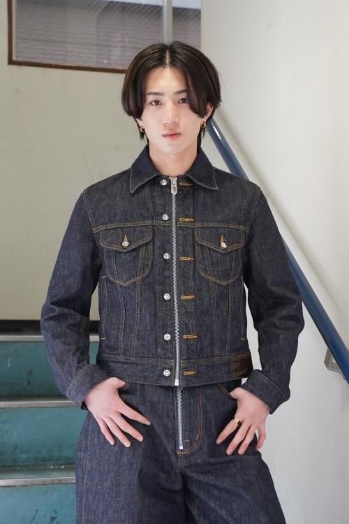 ジャケット・アウター MASU 23ss FADED DENIM TRUCKER JACKET MASU（エムエーエスユー） [23SS] “FADED DENIM TRUCKER JACKET
