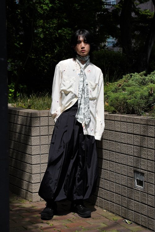 MASU ダブルジップ シルクシャツ 中古・古着通販】MASU (エムエーエスユー) GRANNY ZIP-UP SHIRTS