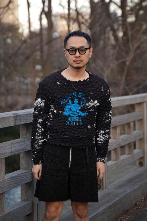 MASU（エムエーエスユー） [23SS] “ DIAMOND-CUT LEATHER SHORTS