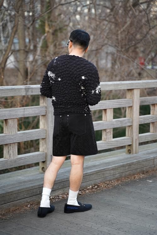 SUWDEE レザー　short outer SUWDEE レザー short outer SUWDEE レザー short outer Short