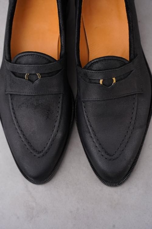 MASU(エムエーエスユー)のMOON LEATHER LOAFER REDの通販