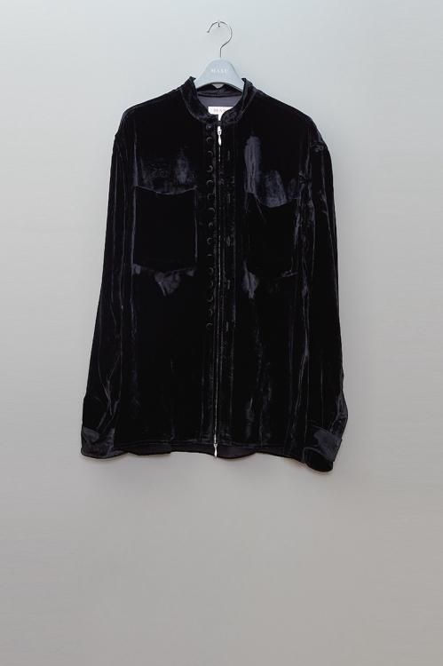 MASU VELVET SHIRT ブラック 44 24aw MPFW-SH0624_i_002_jpg.jpg?v=