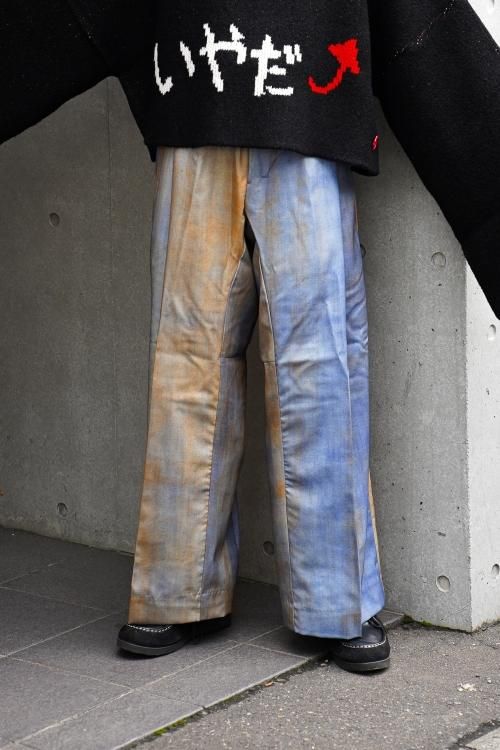 SHINYAKOZUKA [23AW] “ OLD FASHIONED TROUSERS ” -BLUE- SOBO
