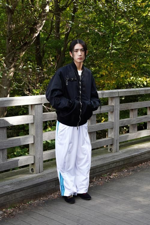 YOHJI YAMAMOTO 23AW 新作入荷 タイドレープパンツ&フラワータイ