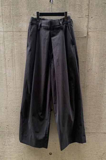 パンツ Leh band wide slacks Leh [25AW] 