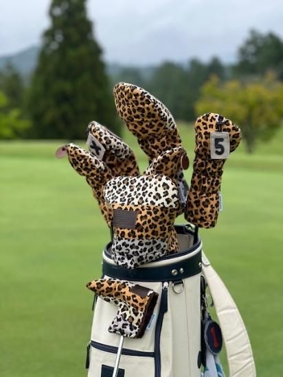 アイアンカバーHY | ジャングルシリーズヒョウ柄 - N.E.Hutte