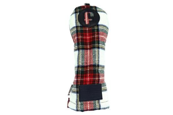 フェアウェイ用ヘッドカバーWC | ホワイトチェック - N.E.Hutte