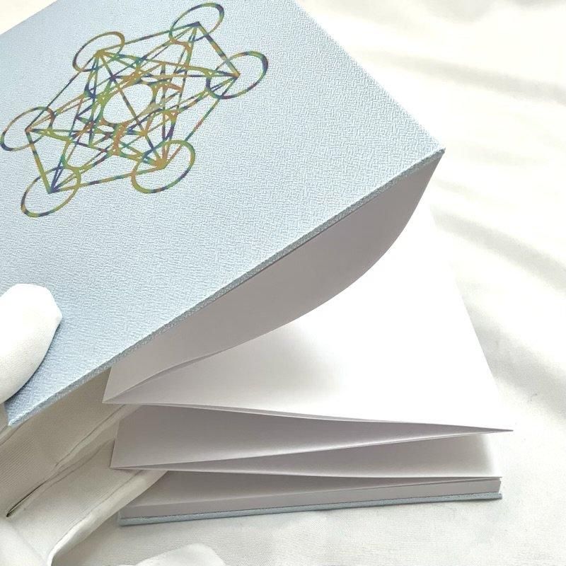 御朱印帳 メタトロンキューブ Metatron Cube 】 スピリチュアル ごしゅ