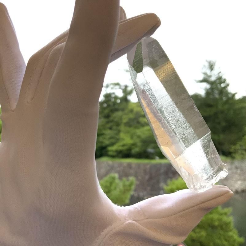 レムリアン水晶 ポイント 】 クォーツ quartz 天然石 万能石