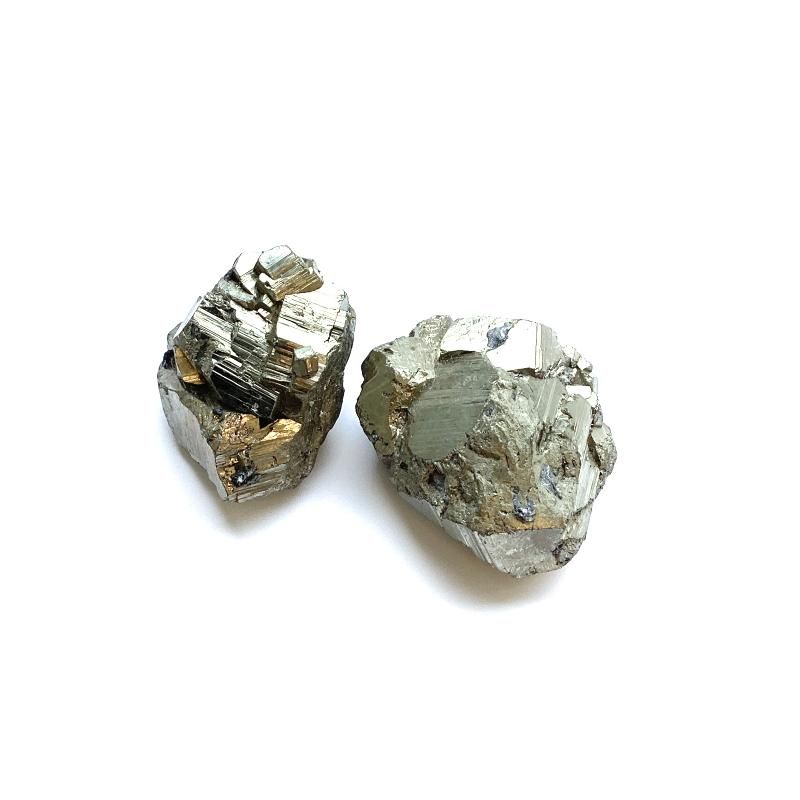 パイライト 原石2個セット 】 黄鉄鉱 pyrite 危険回避 魔除け