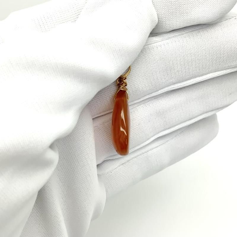 めのう ワイヤーラップペンダント 】 瑪瑙 メノウ agate