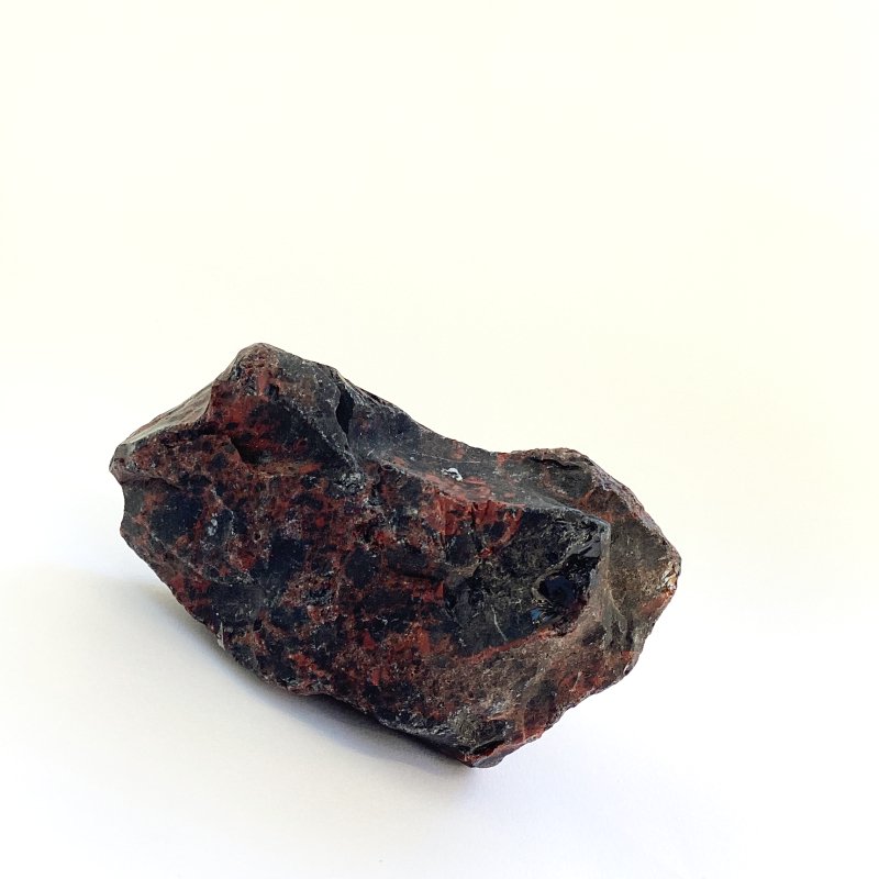 値下げしました、紅十勝石 オブシディアン 原石 鉱物天然石 国産鉱物